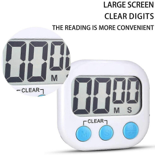 12 Pack Digital Kitchen Timer with On/off Switch, Loud Alarm cy 2