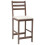VidaXL vidaXL Dining Chairs 2 pcs Light Brown 40 x 47.5 x 99.5 cm 3