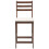 VidaXL vidaXL Dining Chairs 2 pcs Light Brown 40 x 47.5 x 99.5 cm 4