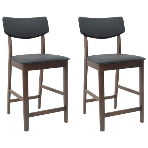 VidaXL vidaXL Dining Chairs 2 pcs Light Brown 48 x 49 x 95 cm 1