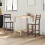 VidaXL vidaXL Dining Chairs 2 pcs Light Brown 40 x 47.5 x 99.5 cm 2