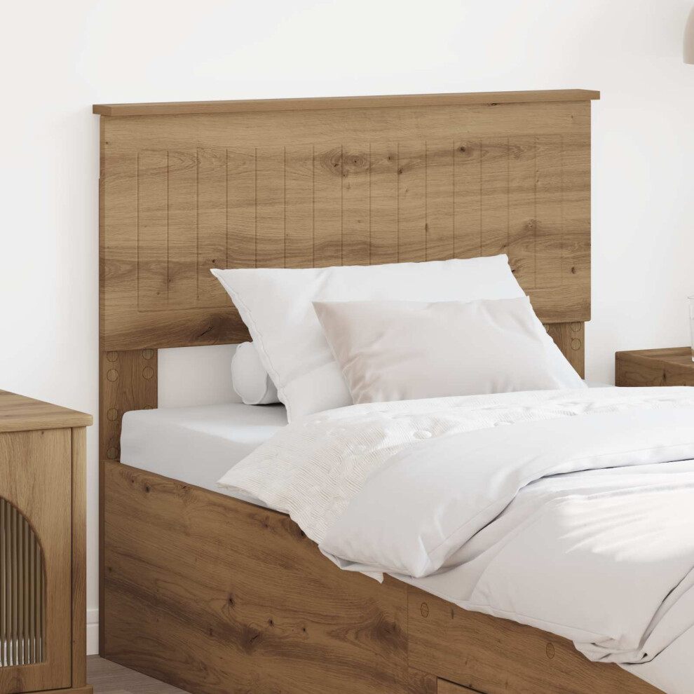 Vidaxl Headboard Artisan Oak Engineered Wood