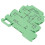 2026  Ultra Thin 6.2mm Solid State Relay Module MRD-060D2, Input 4-32VDC NO 4