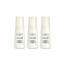 X 3 Bottle Gh Protect+ Deodorant Anti-perspirant Roll-on Size 100 Ml.