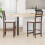 VidaXL vidaXL Dining Chairs 2 pcs Light Brown 40 x 47.5 x 99.5 cm 1