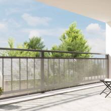 vidaXL Plant Cover Transparent 1 x 12 m PE