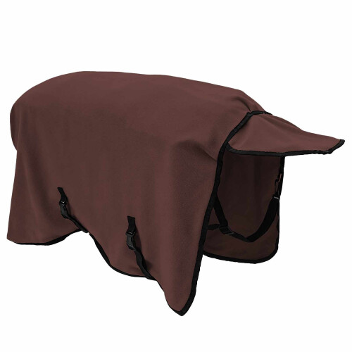 VidaXL vidaXL Horse Blanket Full Dark Brown 95 cm Polyester 2