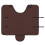 VidaXL vidaXL Horse Blanket Full Dark Brown 95 cm Polyester 4