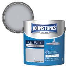 Johnstone's - Bathroom Wall & Ceiling Paint - Manhattan Grey - 2.5L