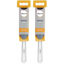Harris Seriously Good Woodwork Gloss Paint Brush 0.5in (Pack of 2)