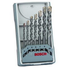 Bosch Professional 7-Piece CYL-3 Concrete Drill Bit Set (for Concrete, Ø 4-10 mm, Accessories for Impact Drills)