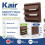 Kair Brown Ø100mm Gravity Wall Vent Grille with Backdraught Shutters 2