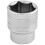 Draper Draper 16618 1/2" Square Drive 6 Point Socket, 27mm Size 1