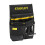 STANLEY STANLEY Leather Tool Belt Pouch, Double Pocket Storage Organiser, Hammer Loop, 1-96-181 6