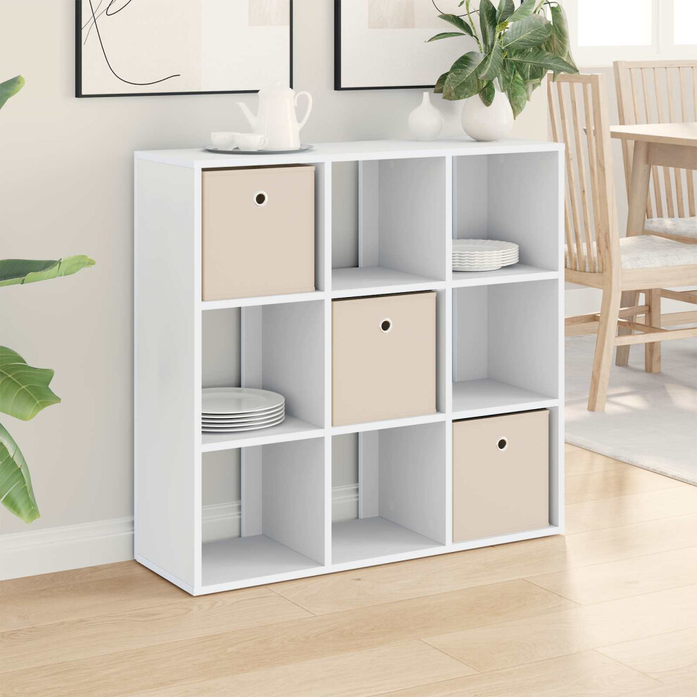 Vidaxl Sideboard With Drawer 88.5 X 29 X 84.5 Cm White