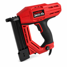 Lumberjack Heavy Duty Brad Nailer, Electric Nail Gun Stapler NS18G for DIY Project of Upholstery, Carpentry, Woodworking, Carpet, Wood Framing, Inclu