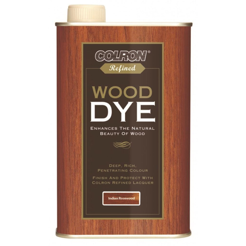 Ronseal Colron Refined Wood Dye 250Ml Indian Rosewood