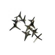 (2.5cm)30-piece High-strength Triangle Tire Nails for Easy Car Tire Installation-dzjm2