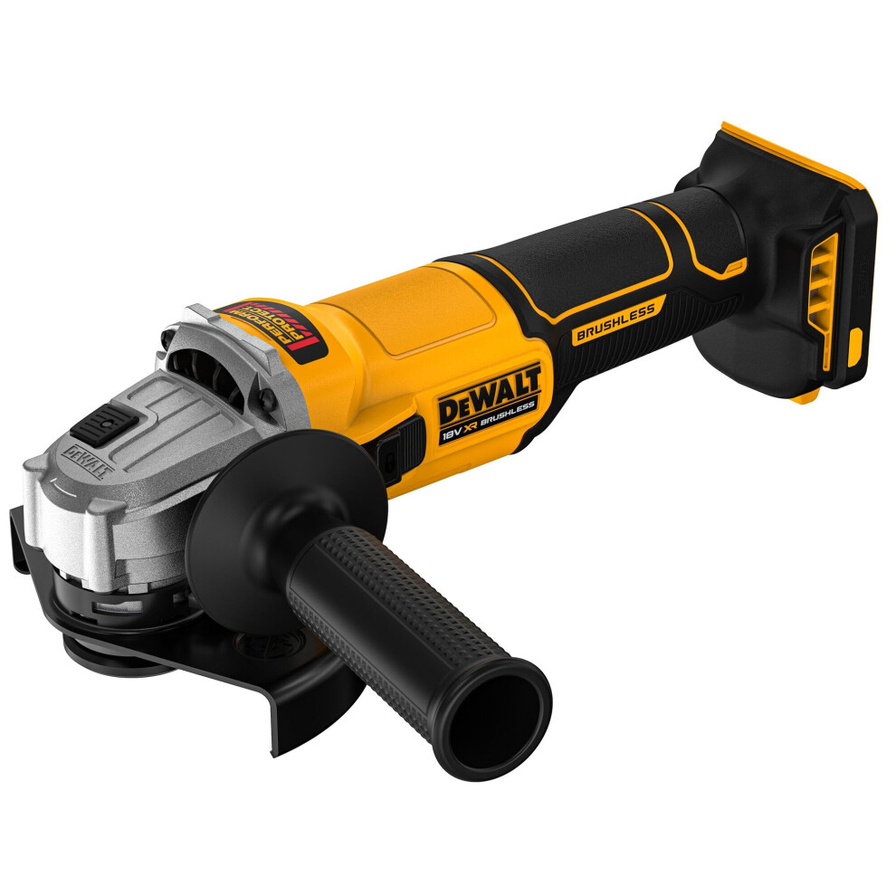 Dewalt 18V Xr Brushless 125Mm Angle Grinder - Tool Only, Dcg407n-Xj