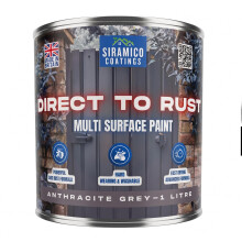 SIRAMICO COATINGS - DIRECT TO RUST - SATIN (ANTRACITE GREY (RAL 7016))