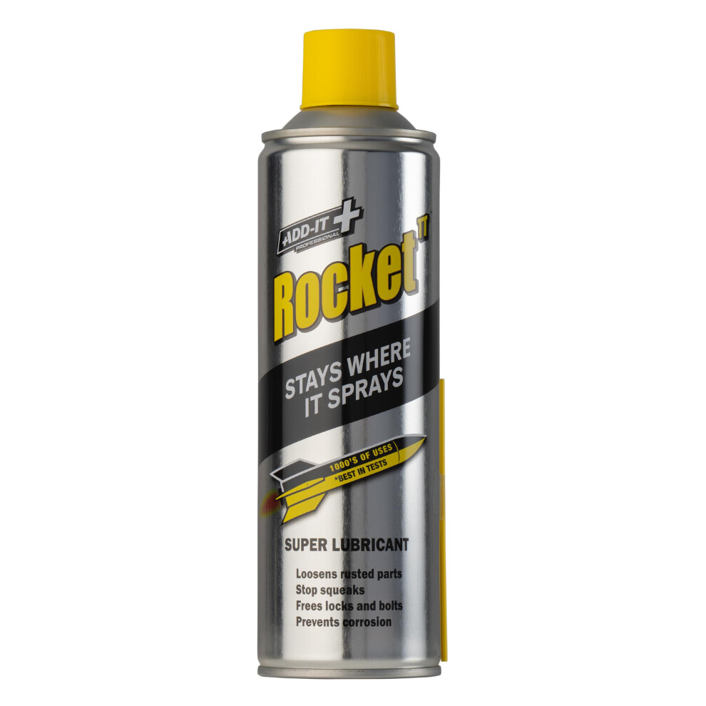 Rocket Tt Multi-Purpose Lubricant Spray Â 450Ml Rust Remover & Anti-Corrosion Maintenance Spray Â Penetrating Oil For Seized Bolts, Locks, Tools, 5003615260659