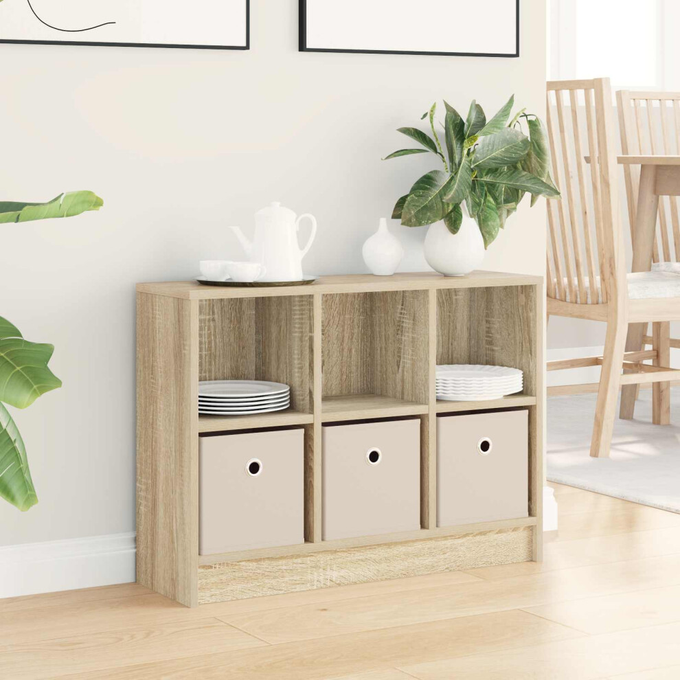 Vidaxl Sideboard With Drawer Sonoma Oak 73.5 X 22.5 X 53.5 Cm
