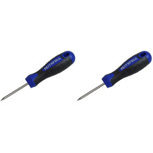 Faithfull FAIBRADSQ Soft-Grip Bradawl - Tapered Square Tip (Pack of 2)