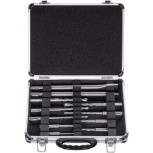 Bosch Professional 11-piece SDS Plus Mixed Hammer Drill Bit and Chisel Set (for Concrete and Masonry; Accessories for Rotary Hammers)