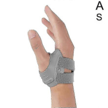 (Gray Right Hand S) 2026 Great!! Thumb Brace Joint Orthosis Thumb Splint Support for Osteoarthritis Pain Relif - C&S
