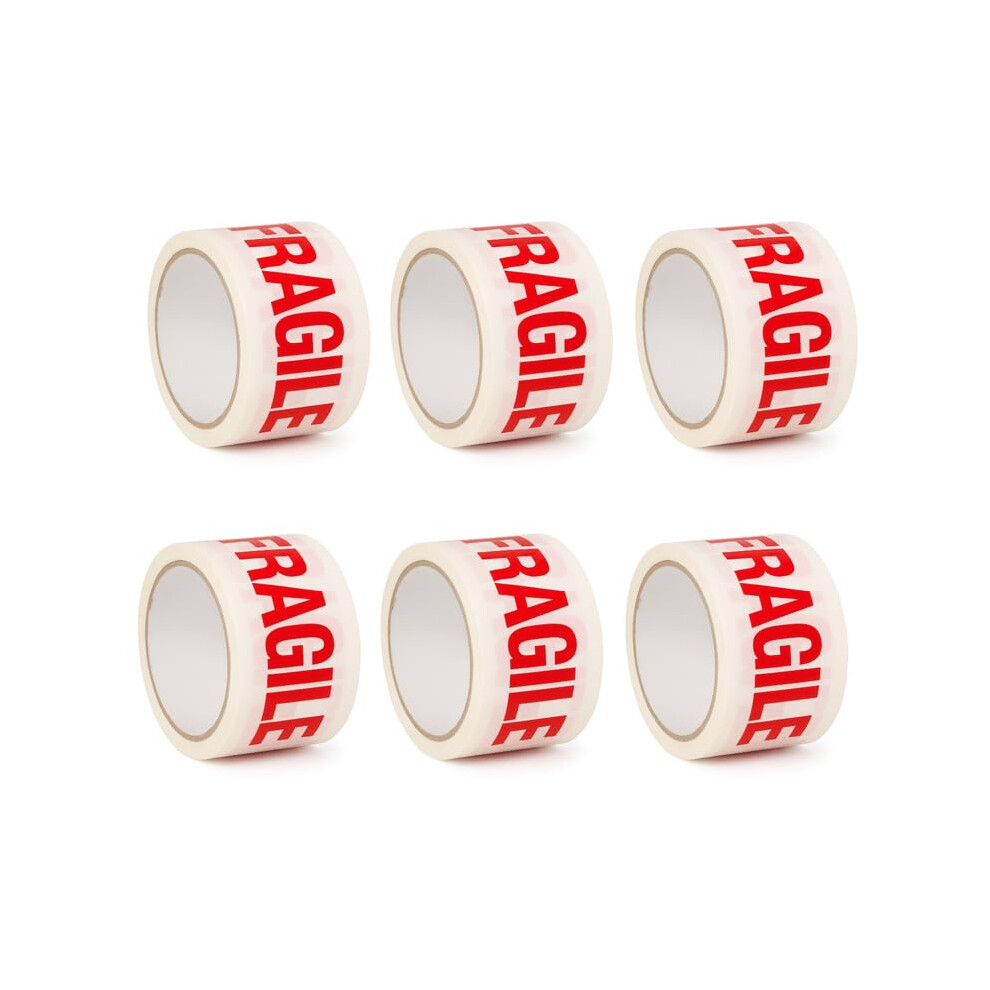 Heavy Duty Fragile Packing Tape - 36 Rolls Of 48Mm X 66M Strong Packaging Tape - Sticky Parcel Tapes For Boxes, Postage, Moving House - Fsc Certified 5000853755541