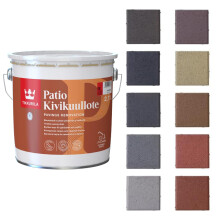 TIKKURILA Patio Paving Stain - for Garden Concrete Stones & Slabs - Water-Based - 10 Litre