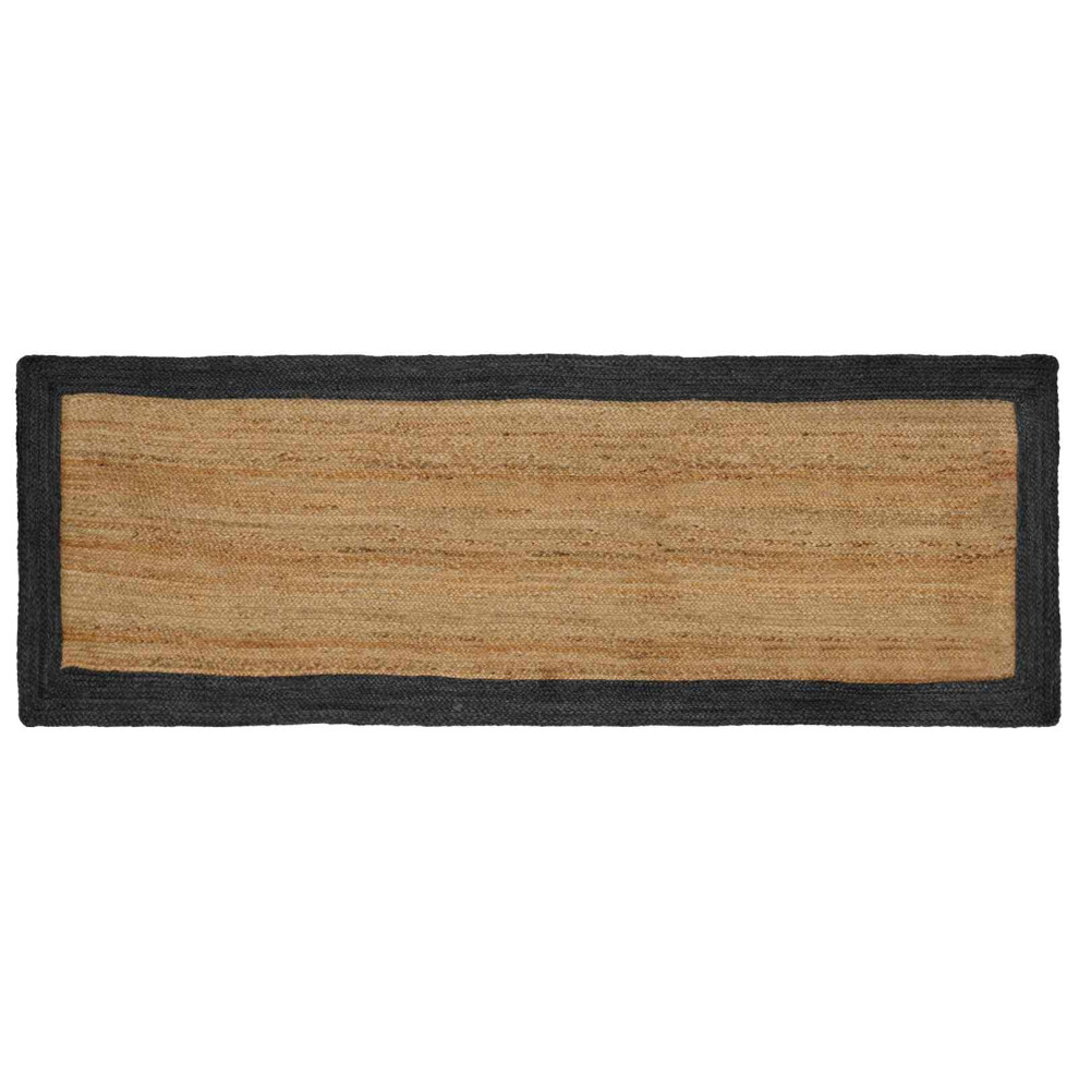 Vidaxl Area Rugs Dark Grey 80 X 300 Cm Jute