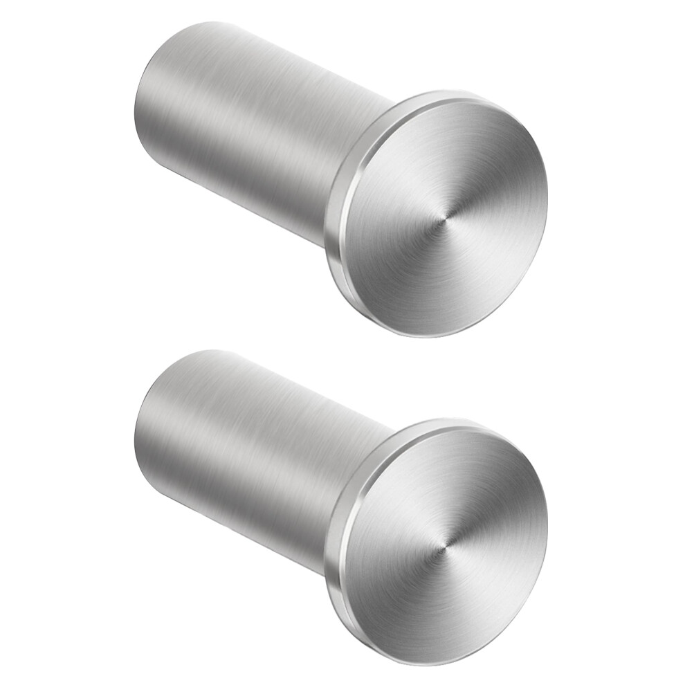 Sayayo 2Pcs Coat Hooks Wall Mounted Sus304 Stainless Steel Door Hooks For Hanging Towels Wall Hooks For Bathroom Heavy Duty, Brushed Nickel 5008494998266