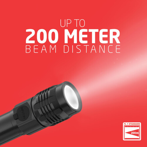 Eveready Energizer Eveready Rechargeable LED Super Bright Torch Flashlight for 2