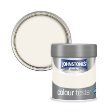 Johnstone's White Lace Wall & Ceiling Paint Tester Pot - Emulsion - Easy to Apply - Dries in 1-2 Hours - 75ml