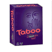 26-27 Taboo Game Classic Hourglass Timing Family Board Game WHBYV