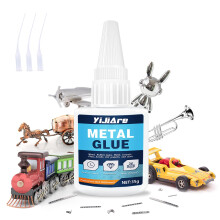Metal Glue 35g - Super Glue for Stainless Steel, Aluminium Alloy, Metal Tubes and Jewellery, DIY Crafts - Transparent,Waterproof, Heat-Resistant,wit