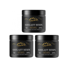 (3pcs)1-3x pur 100% Himalayan Shilajit, pte de rsine molle, organique, acide fulvique extrmement puissant