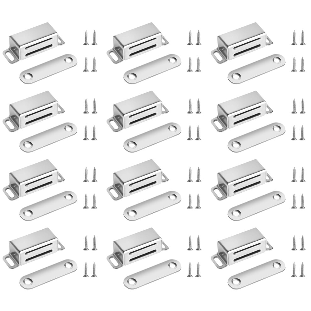 12 Pcs Cabinet Cupboard Magnetic Door Catches, Cupboard Door Magnets, Small Cabinet Magnet Door Catch Magnetic Catches For Cupboards Kitchen Cabinet 5002927237182