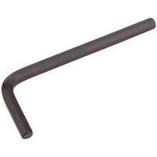 Draper 33556 Metric Hexagon Key, 6.0mm, Black