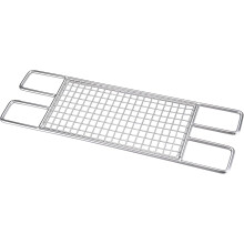 Griglia per Barbecue in Acciaio Inossidabile per Fornelli e Bracieri 40x13 cm fino a 10 kg — accessori falò