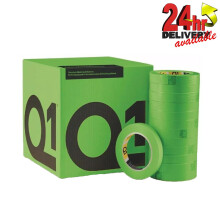 Q1 HIGH PERFORMACE GREEN MASKING TAPE - Box of 1.5" Inch 36mm x 50m 24 Rolls