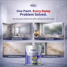 HQC Anti Damp Anti Mould and Condensation Dove Grey Matt Finish 1 Lit