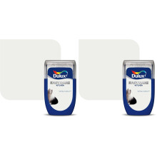 Dulux Easycare Kitchen Tester Paint, White Cotton, 30 ml (Pack of 2)