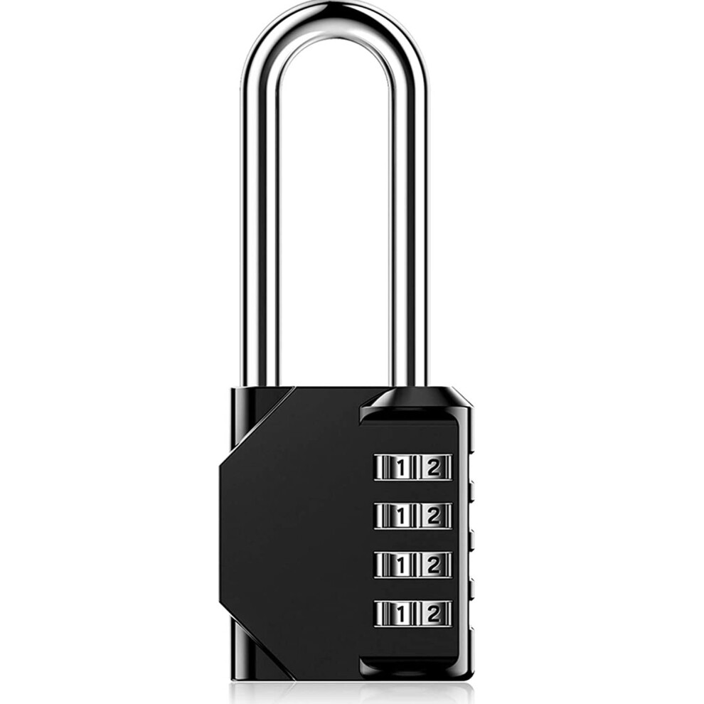 Locker Padlock, Combination Padlock, Beskoohome 4 Digit 6.5Cm Long Shackle And Outdoor Waterproof Resettable Gym Padlocks For Gym Locker, Hasp Cabine 5003955601563