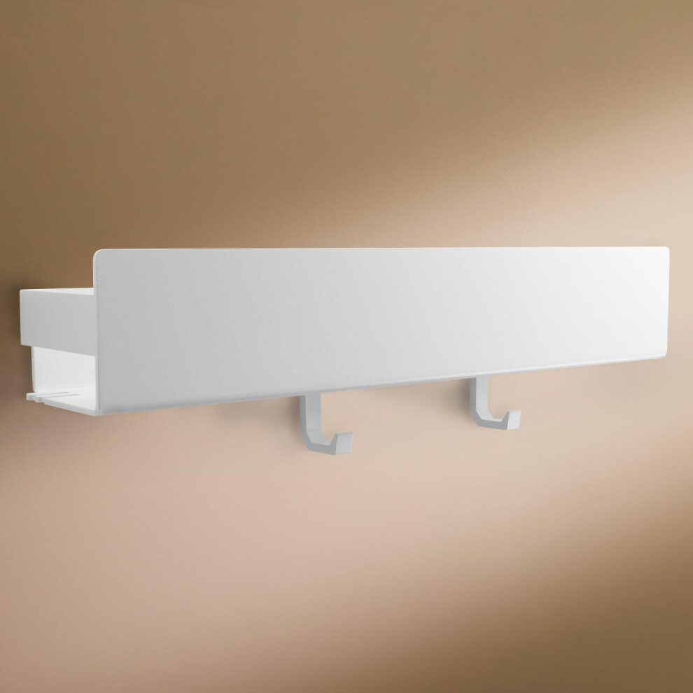 Designfactory Hamburg Shower Caddy | Bathroom Shelf No Drilling | Adhesive Organiser | Bathroom Storage Rack | Wall Mounted Shelves | Bathroom Access 5001574276124