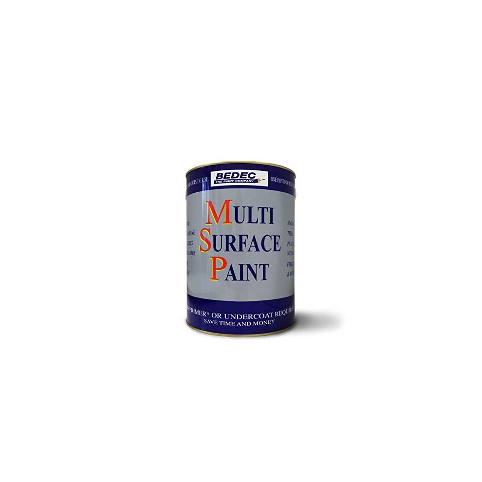 Bedec Multi Surface Paint Soft Matt Anthracite Grey 750Ml 5004502818595