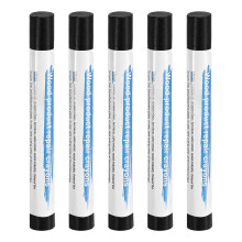 sourcing map 5pcs Wood Filler Sticks Wooden Wax Touch Up Furniture Repair Crayons for Scratch Hole Wood, Black