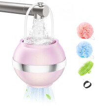 MoKo Bath Filter for Babies and Adults, Bath Water Filter for Tub, Removes Contaminants for Smoother Skin, Hair, Nails, Portable Shower Ball and Sham