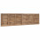 VidaXL vidaXL Bed Headboard Natural Solid Teak Wood 5